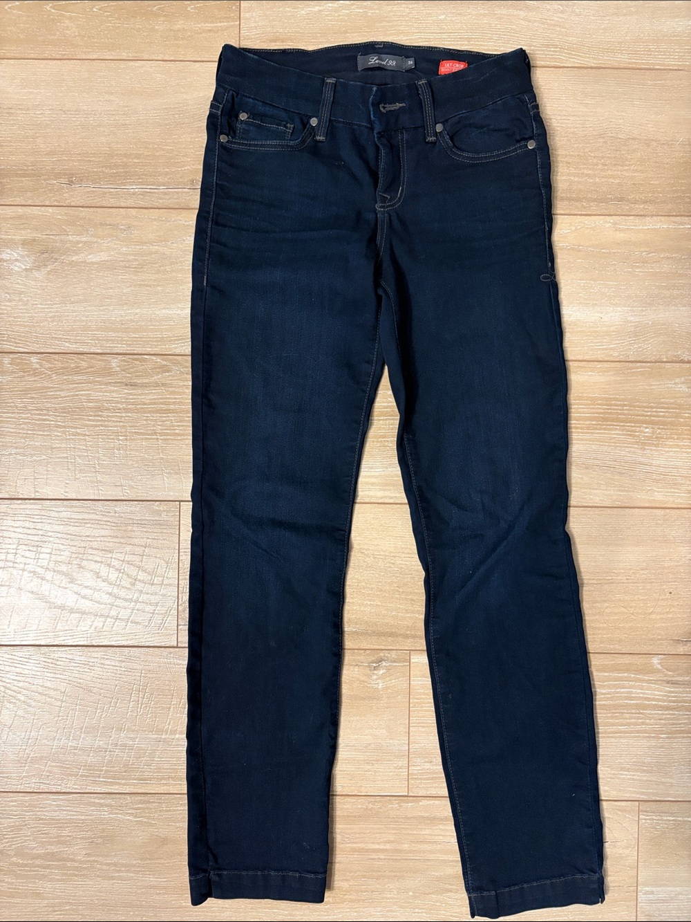 Level 99 Women's Deep Navy Skinny Jeans